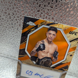 Brandon Moreno 2024 Topps Chrome UFC Marks of Champion Auto Orange/25 #МОС-ВМО FRENLY BRICKS - Open 7 Days