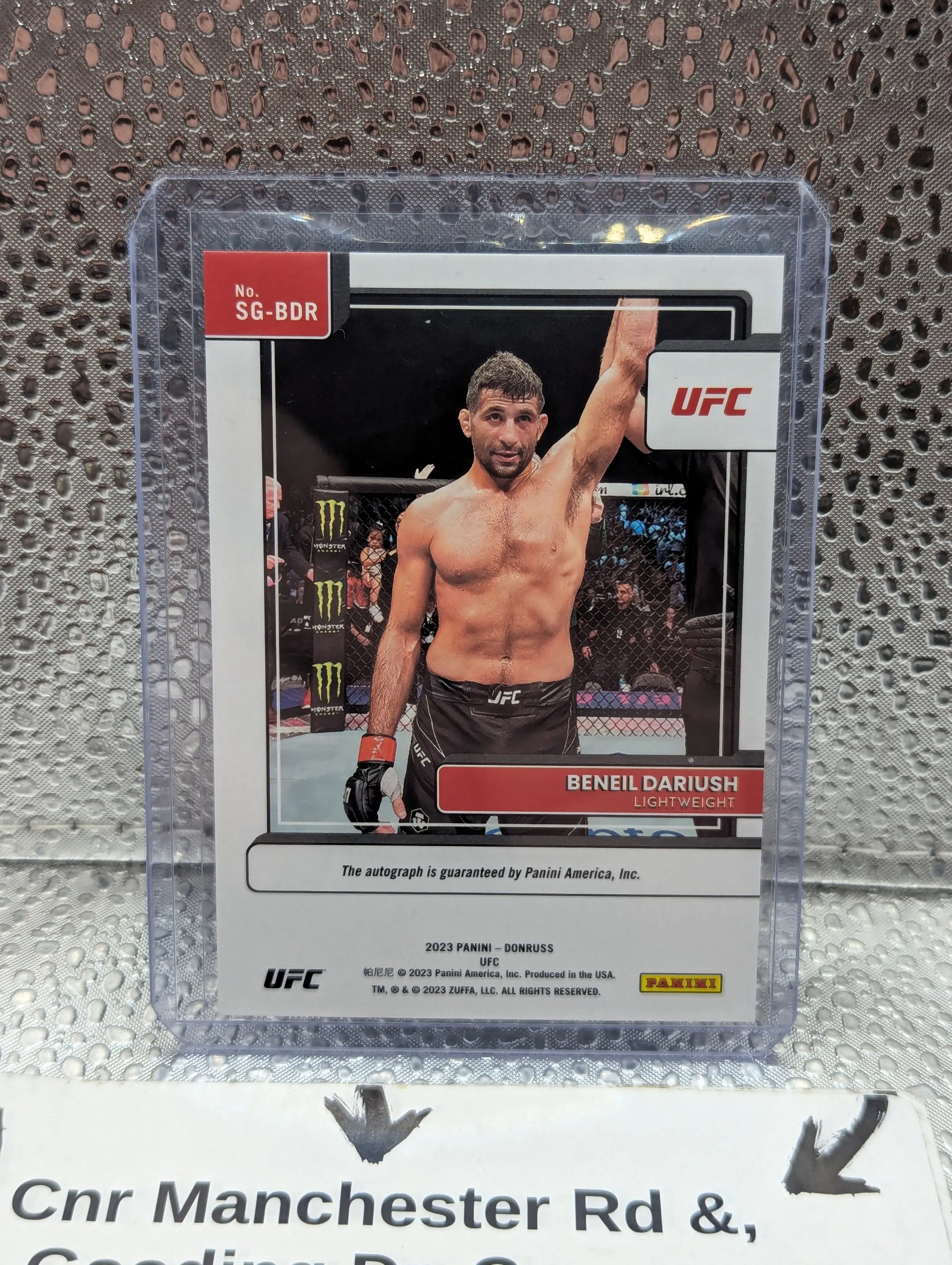 2023 Panini Donruss UFC Signature Series Auto #85 Beneil Dariush FRENLY BRICKS - Open 7 Days