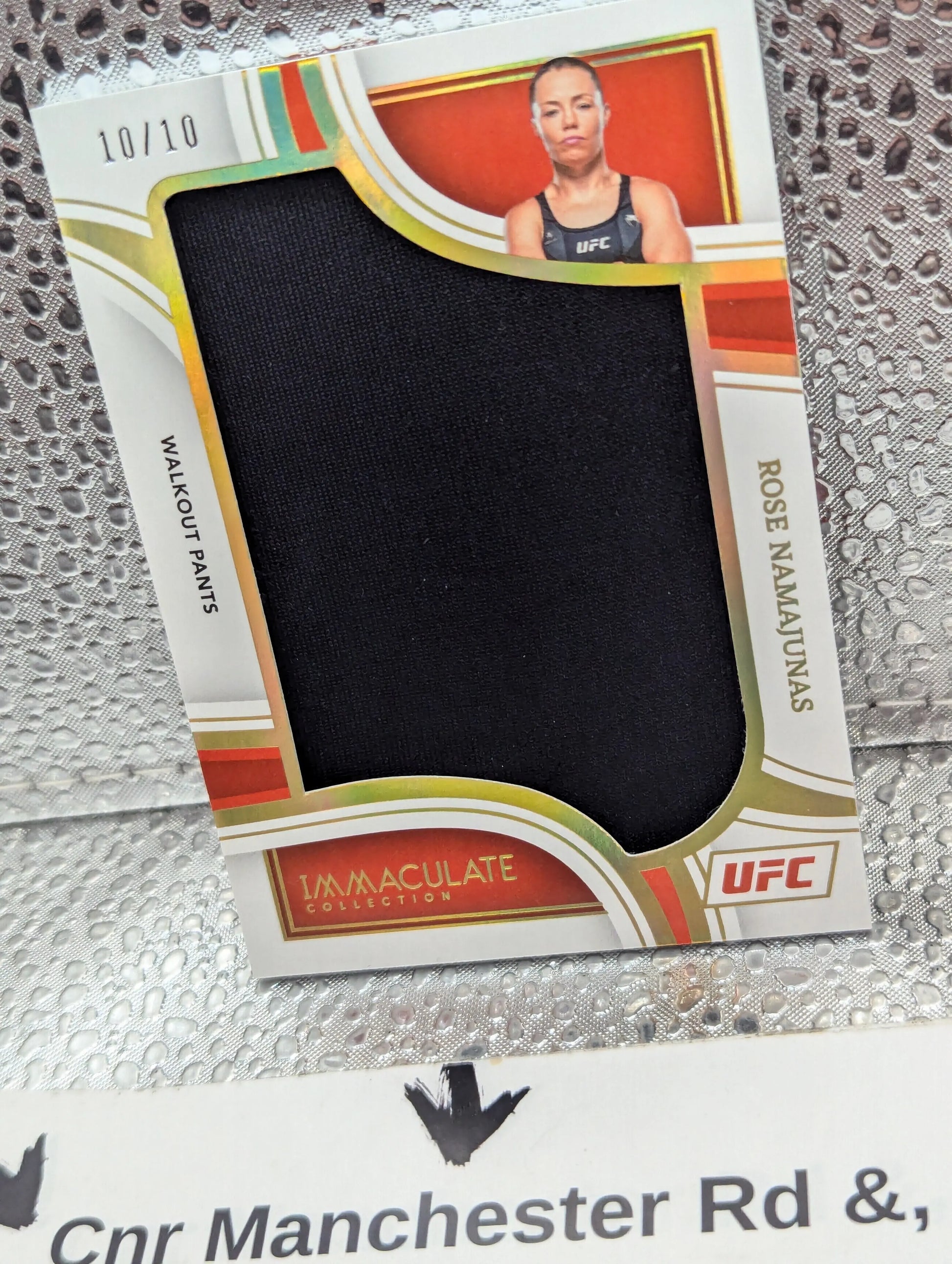 2023 Immaculate UFC Rose Namajunas Jumbo Memorabilia /10 FRENLY BRICKS - Open 7 Days