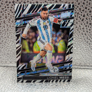 2024 The National Messi Zebra Vip Soccer Card Argentina Scope FRENLY BRICKS - Open 7 Days