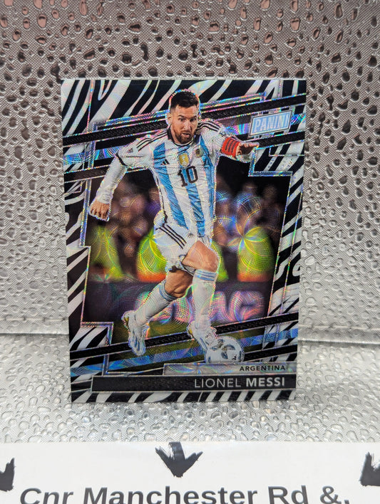 2024 The National Messi Zebra Vip Soccer Card Argentina Scope FRENLY BRICKS - Open 7 Days