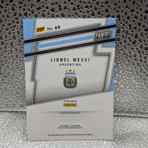 2024 The National Messi Zebra Vip Soccer Card Argentina Scope FRENLY BRICKS - Open 7 Days