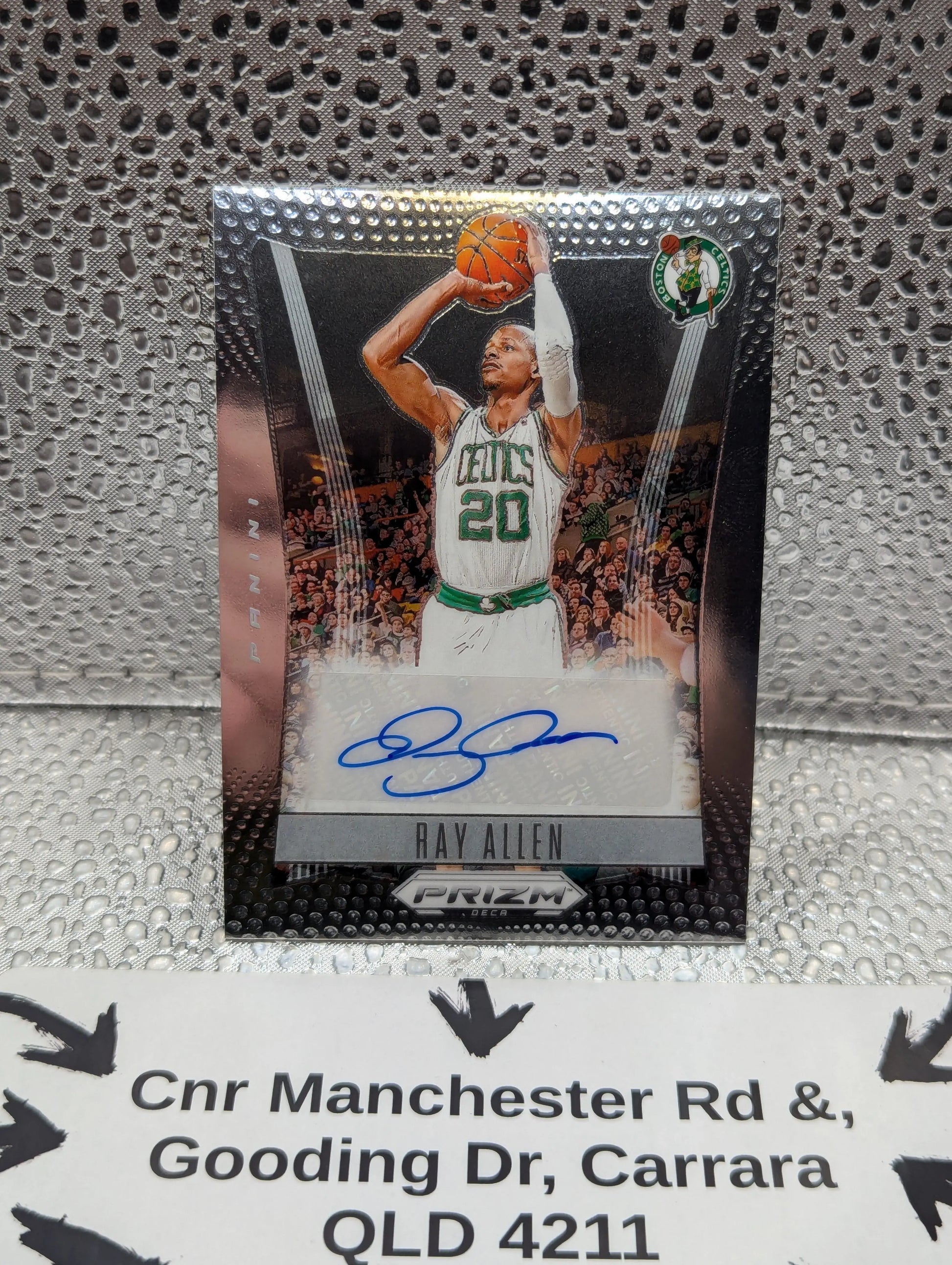 2023-24 Prizm Deca Ray Allen Auto Celtics FRENLY BRICKS - Open 7 Days