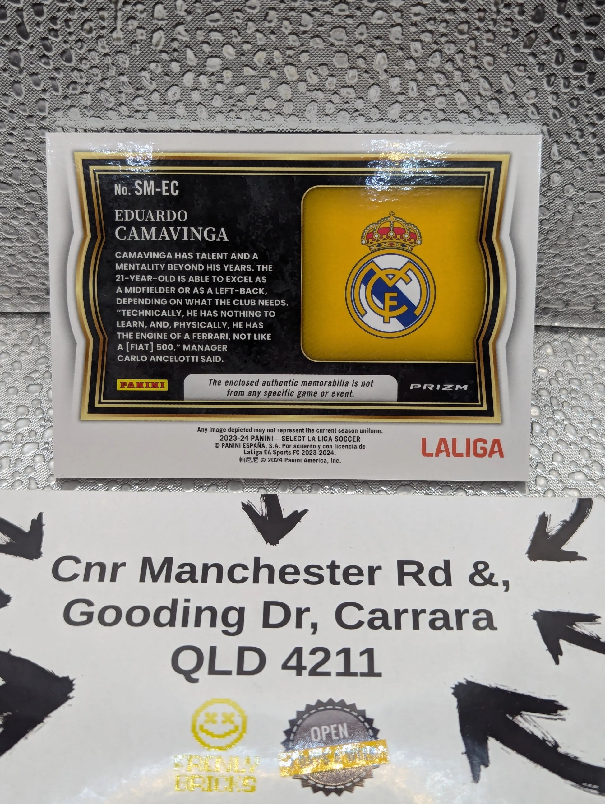 2024 Select La Liga Camavinga Patch Silver FRENLY BRICKS - Open 7 Days