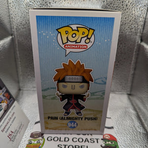 Funko Pop Naruto Shippuden Pain (Almighty Push) 944 Signed With JSA COA FRENLY BRICKS - Open 7 Days