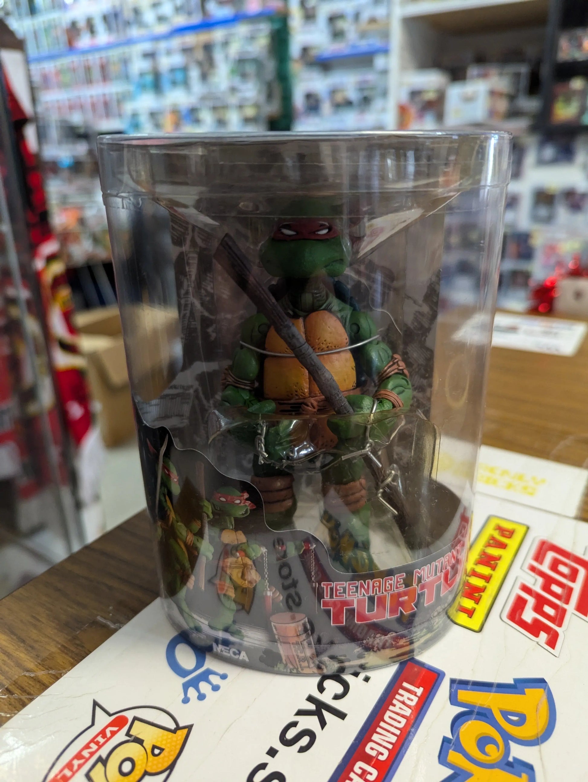 KO? NECA TMNT Teenage Mutant Ninja Turtles 2008 Mirage Michelangelo - New FRENLY BRICKS - Open 7 Days