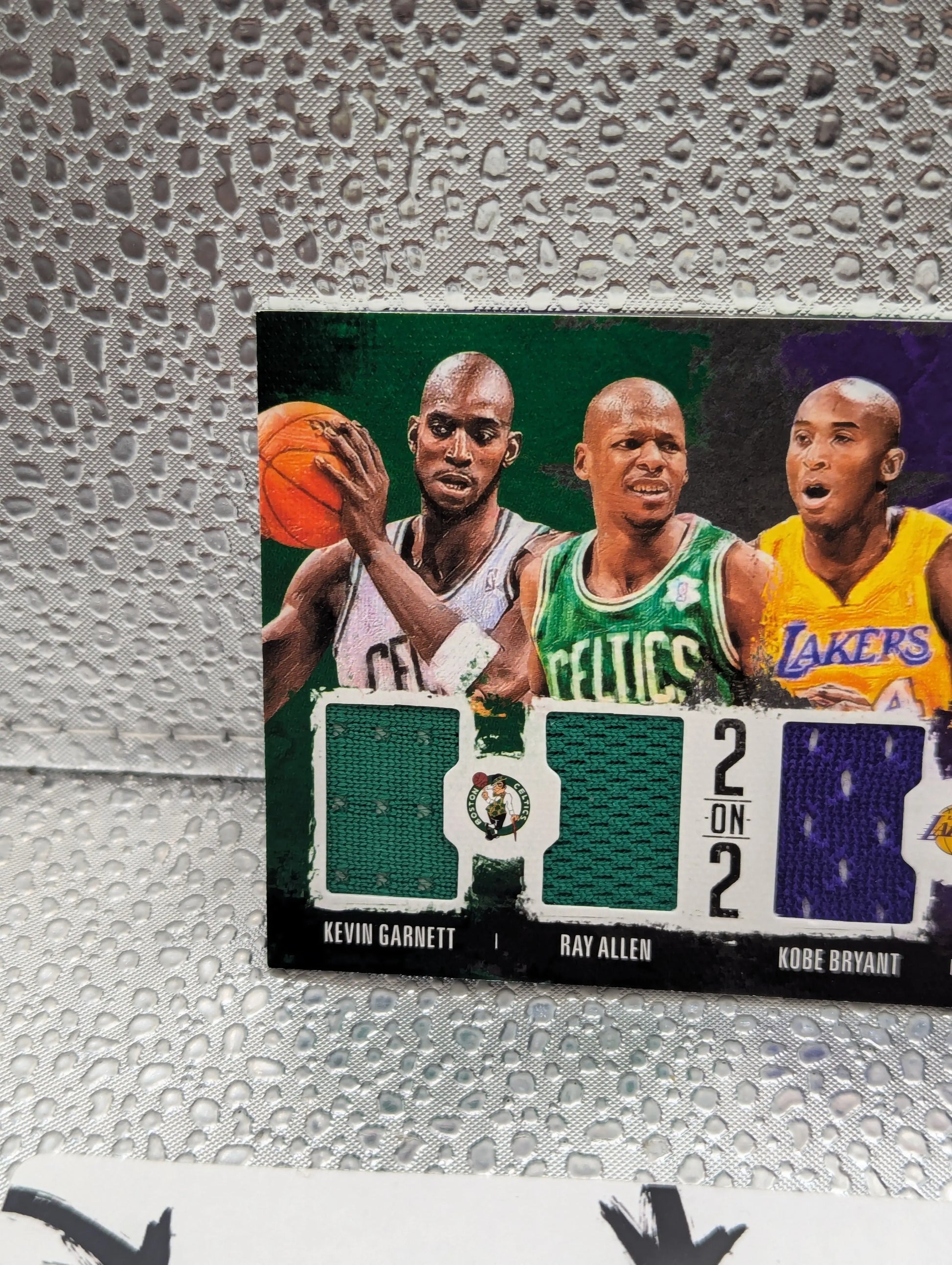 2014-15 Court Kings 2 on Quad Memorabilia /99 Bryant Gasol Allen Garnett FRENLY BRICKS - Open 7 Days