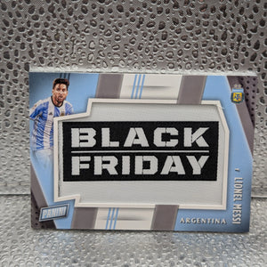 Lionel Messi 2016 Panini Black Friday Patch Relic FIFA World Cup Patch Card FRENLY BRICKS - Open 7 Days