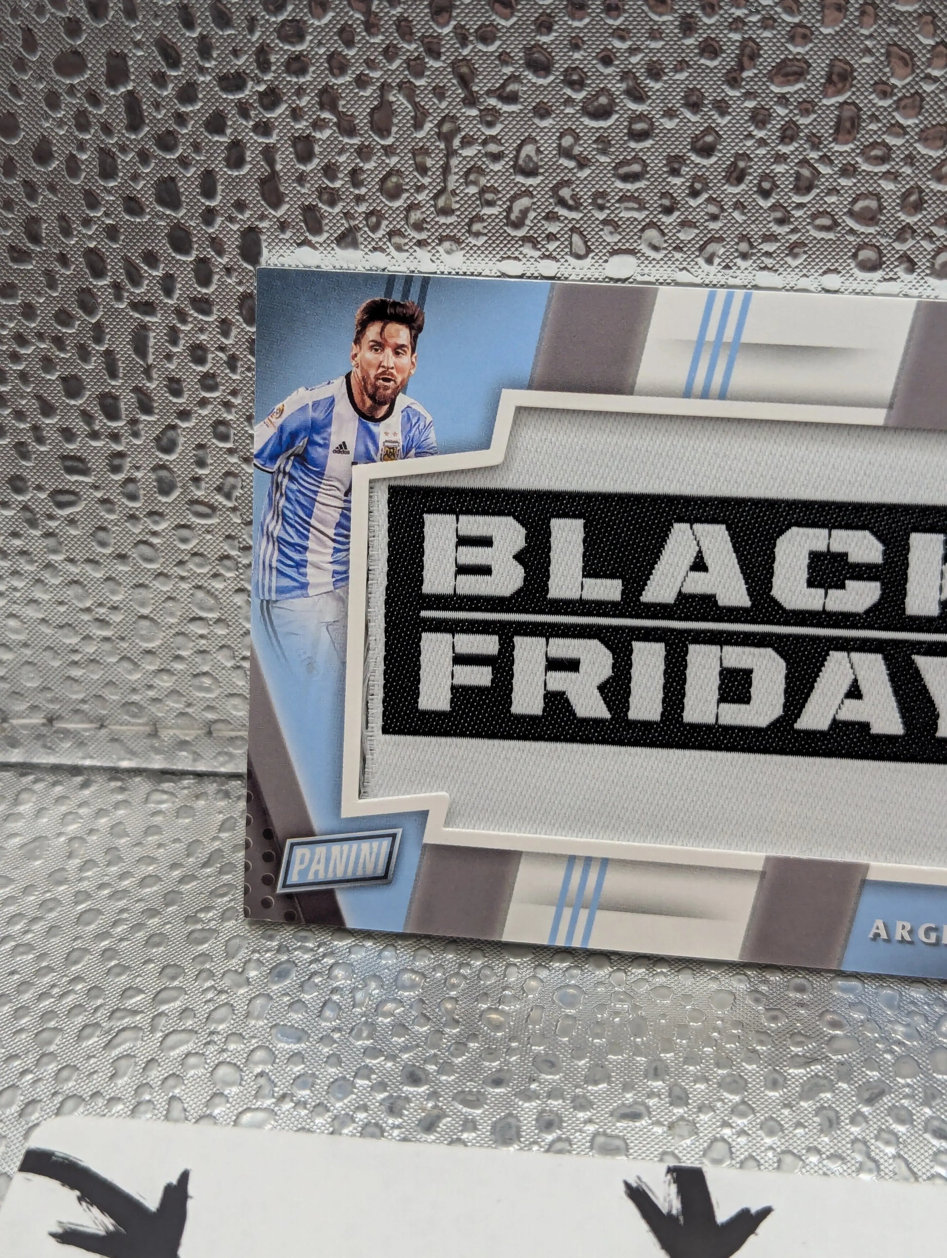 Lionel Messi 2016 Panini Black Friday Patch Relic FIFA World Cup Patch Card FRENLY BRICKS - Open 7 Days