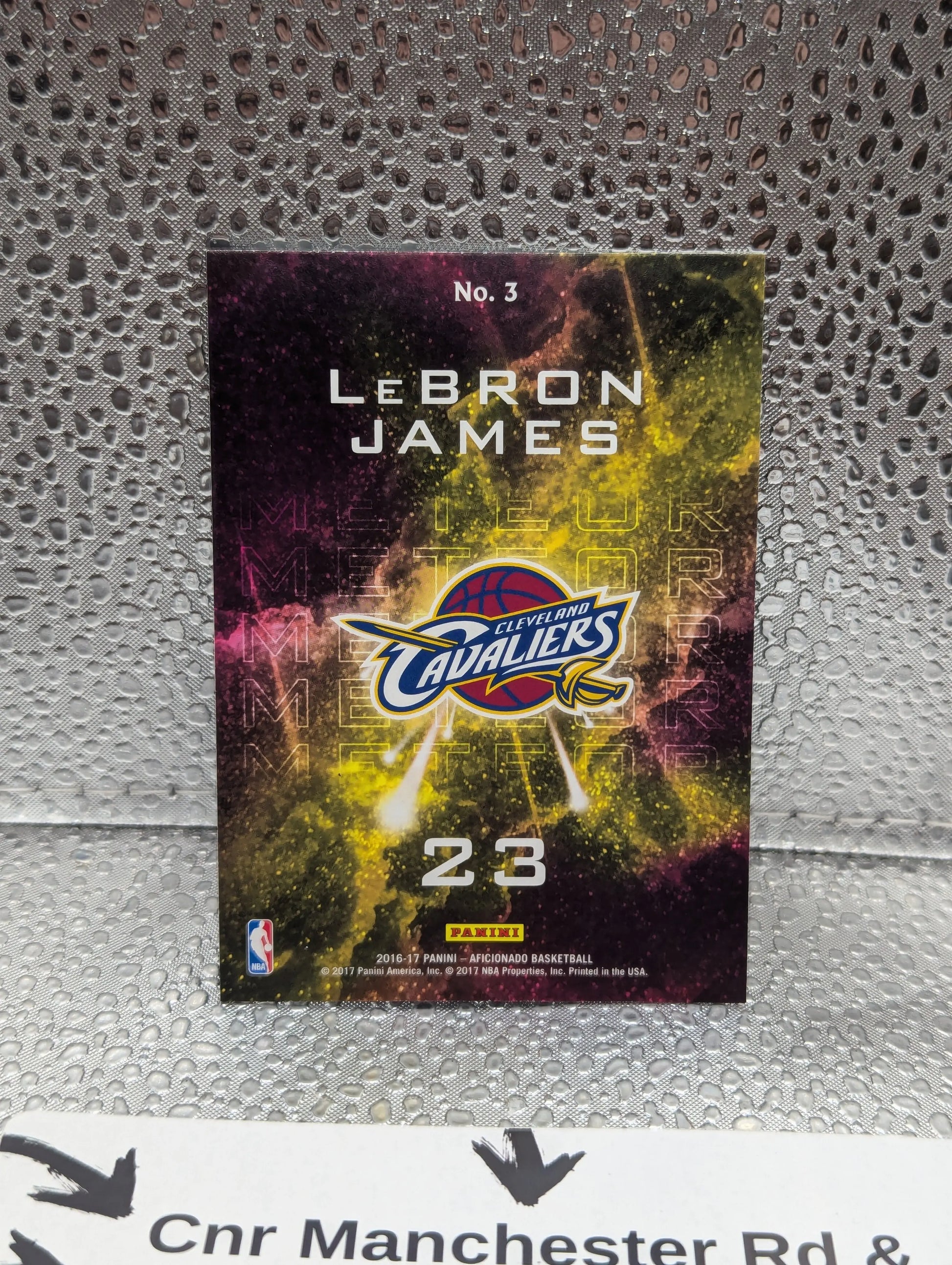 2016-17 Panini Aficionado Meteor LeBron James #3 SSP FRENLY BRICKS - Open 7 Days