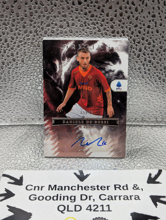 Daniele De Rossi 2022-23 Panini Chronicles Serie A Origins Auto /99 Roma FRENLY BRICKS - Open 7 Days