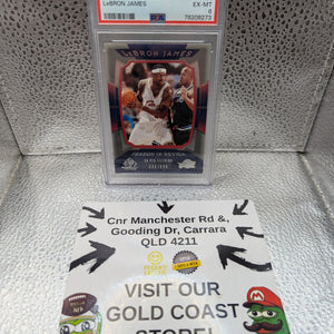 2004 Upper Deck SP Game Used Edition Rookie Season in Review Lebron James /999 FRENLY BRICKS - Open 7 Days