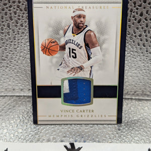 2016-17 Panini Vince Carter Patch /25 National Treasures Basketball Card FRENLY BRICKS - Open 7 Days