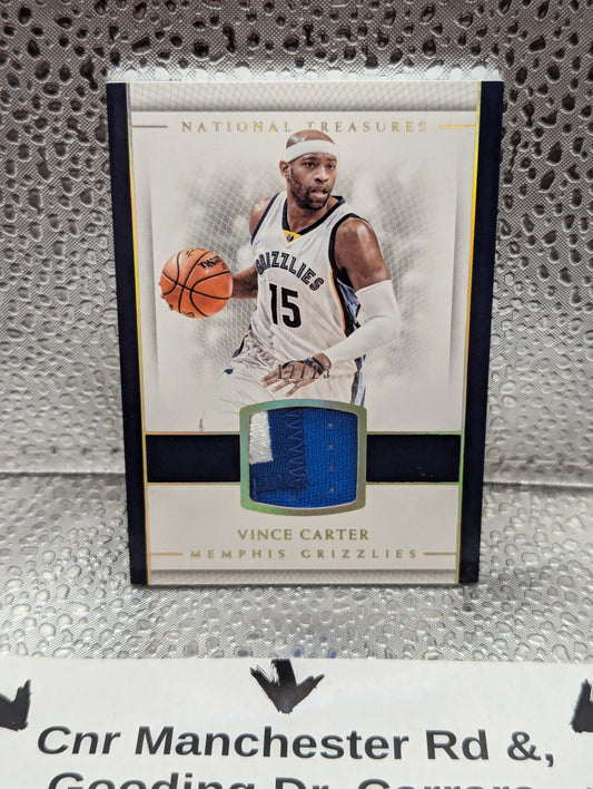 2016-17 Panini Vince Carter Patch /25 National Treasures Basketball Card FRENLY BRICKS - Open 7 Days