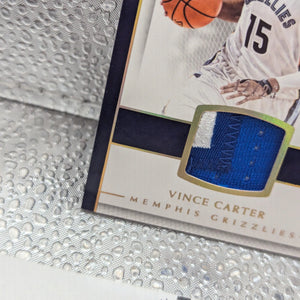 2016-17 Panini Vince Carter Patch /25 National Treasures Basketball Card FRENLY BRICKS - Open 7 Days