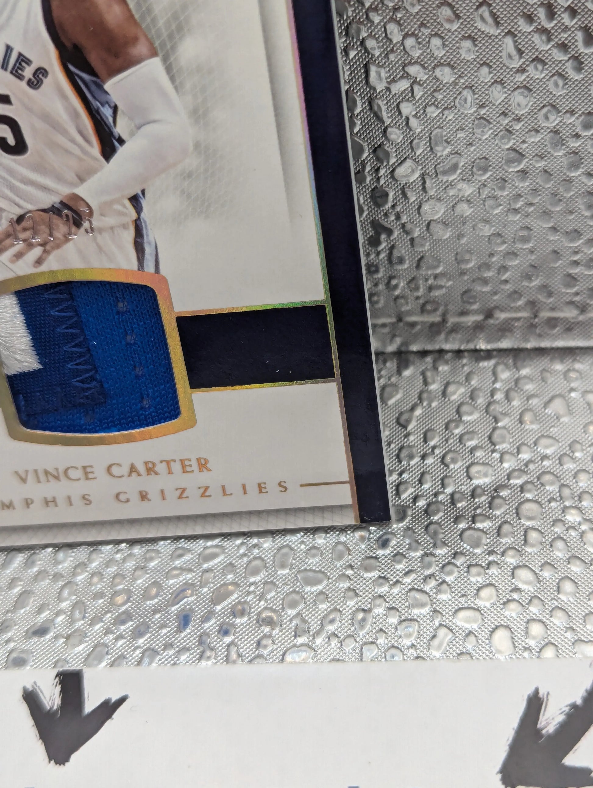 2016-17 Panini Vince Carter Patch /25 National Treasures Basketball Card FRENLY BRICKS - Open 7 Days