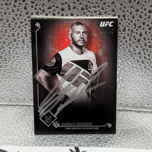 Topps 2017 Donald Cerrone On Card Auto Ufc /75 FRENLY BRICKS - Open 7 Days