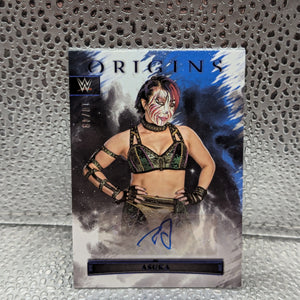 2021 Panini Chronicles Origins Asuka WWE Card Auto /49 FRENLY BRICKS - Open 7 Days