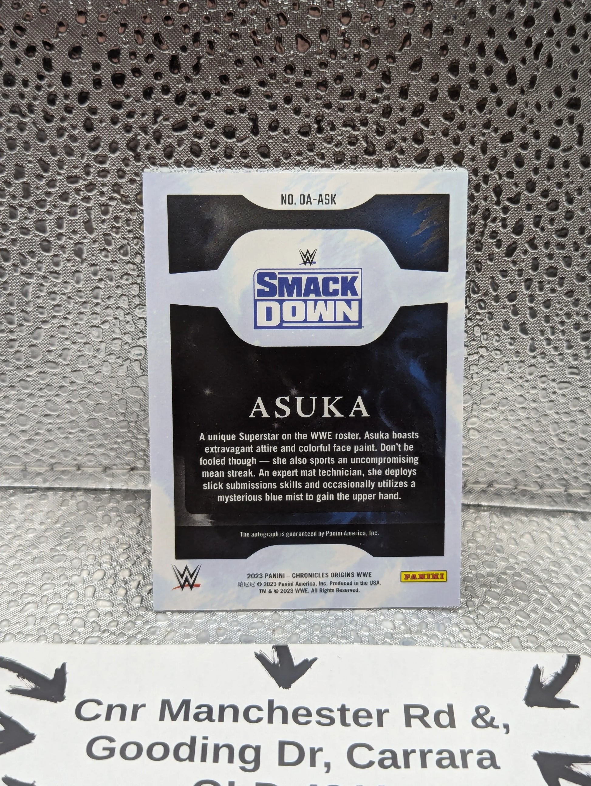 2021 Panini Chronicles Origins Asuka WWE Card Auto /49 FRENLY BRICKS - Open 7 Days