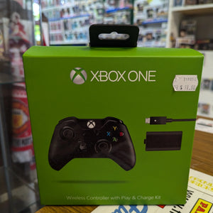 Microsoft Xbox One Wireless Controller Black Boxed FRENLY BRICKS - Open 7 Days