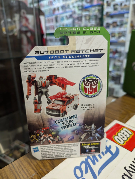 Transformers Prime Cyberverse Autobot  Ratchet Figure Tech Battle Blade Series 2 FRENLY BRICKS - Open 7 Days