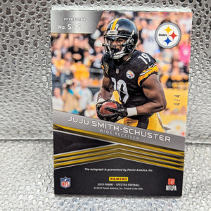 PANINI NFL 2018 JuJu Smith Schuster Spectra Auto 4/4 FRENLY BRICKS - Open 7 Days