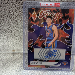 2023-24 Panini Phoenix Jeremy Lin Fuego Autographs Auto /25 FRENLY BRICKS - Open 7 Days