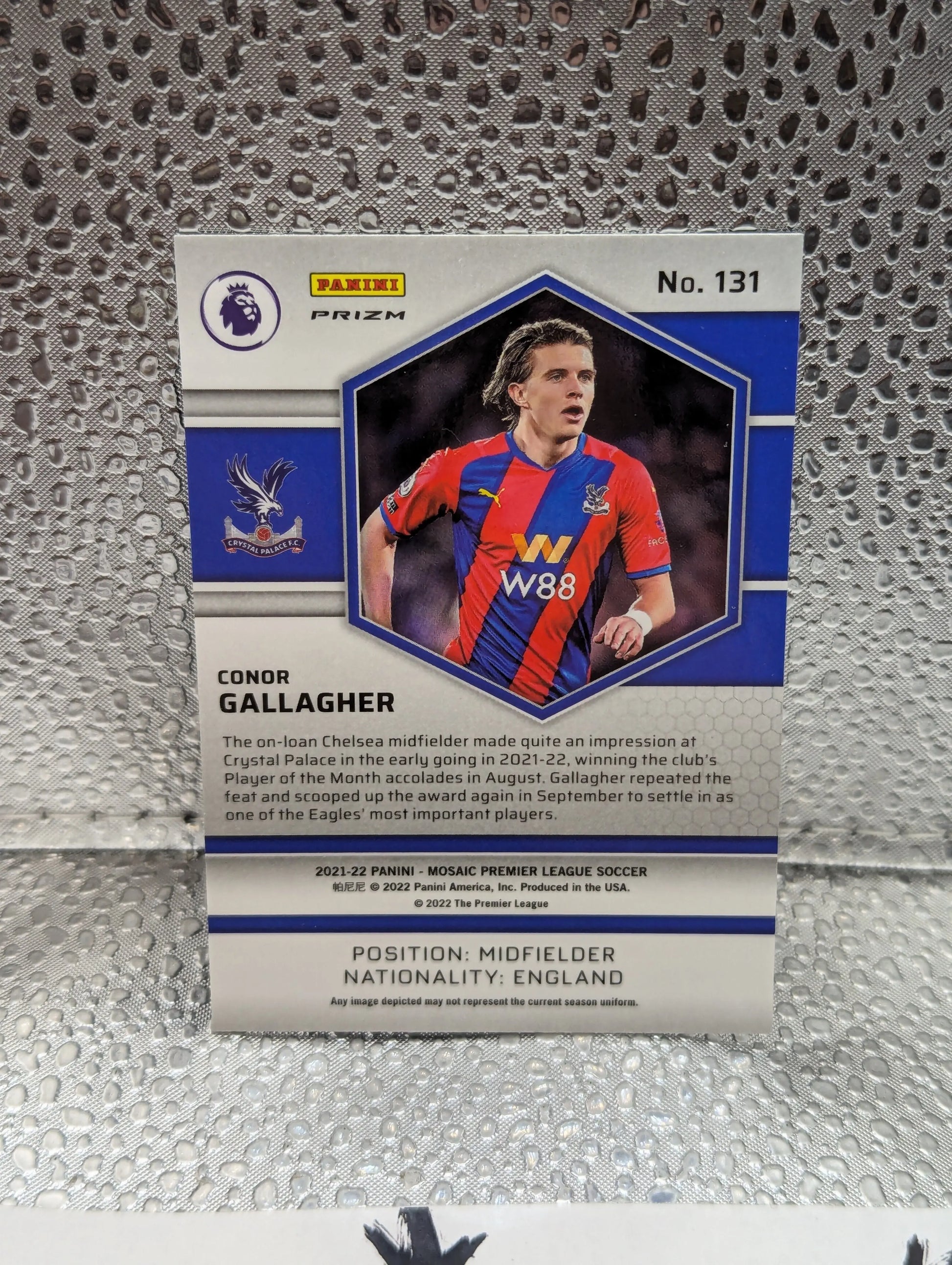 2021-22 Panini Mosaic Premier League Conor Gallagher SSP Genesis Chelsea FRENLY BRICKS - Open 7 Days