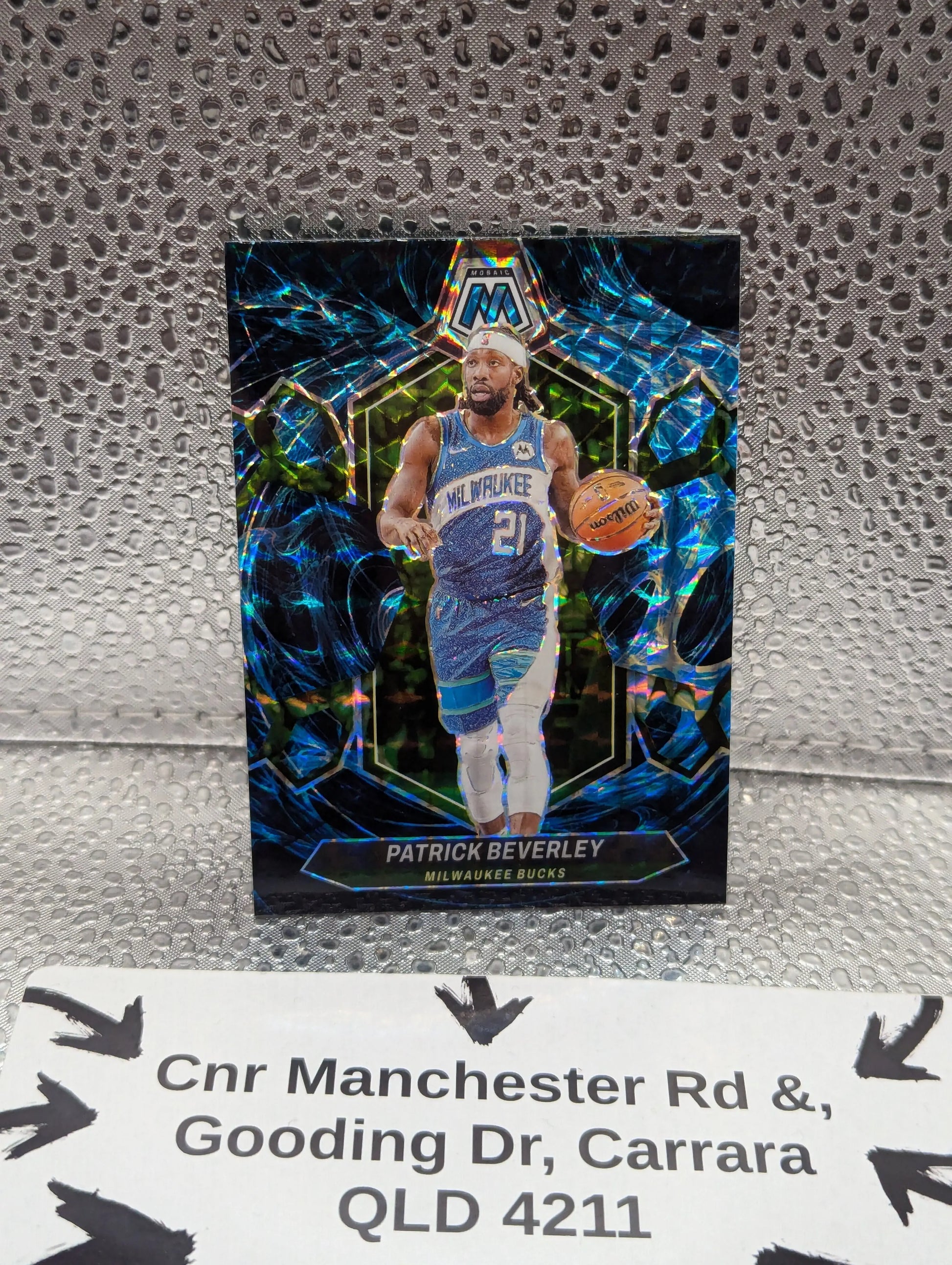 2023-24 Panini Mosaic Patrick Beverley #118 Genesis Prizm SSP FRENLY BRICKS - Open 7 Days