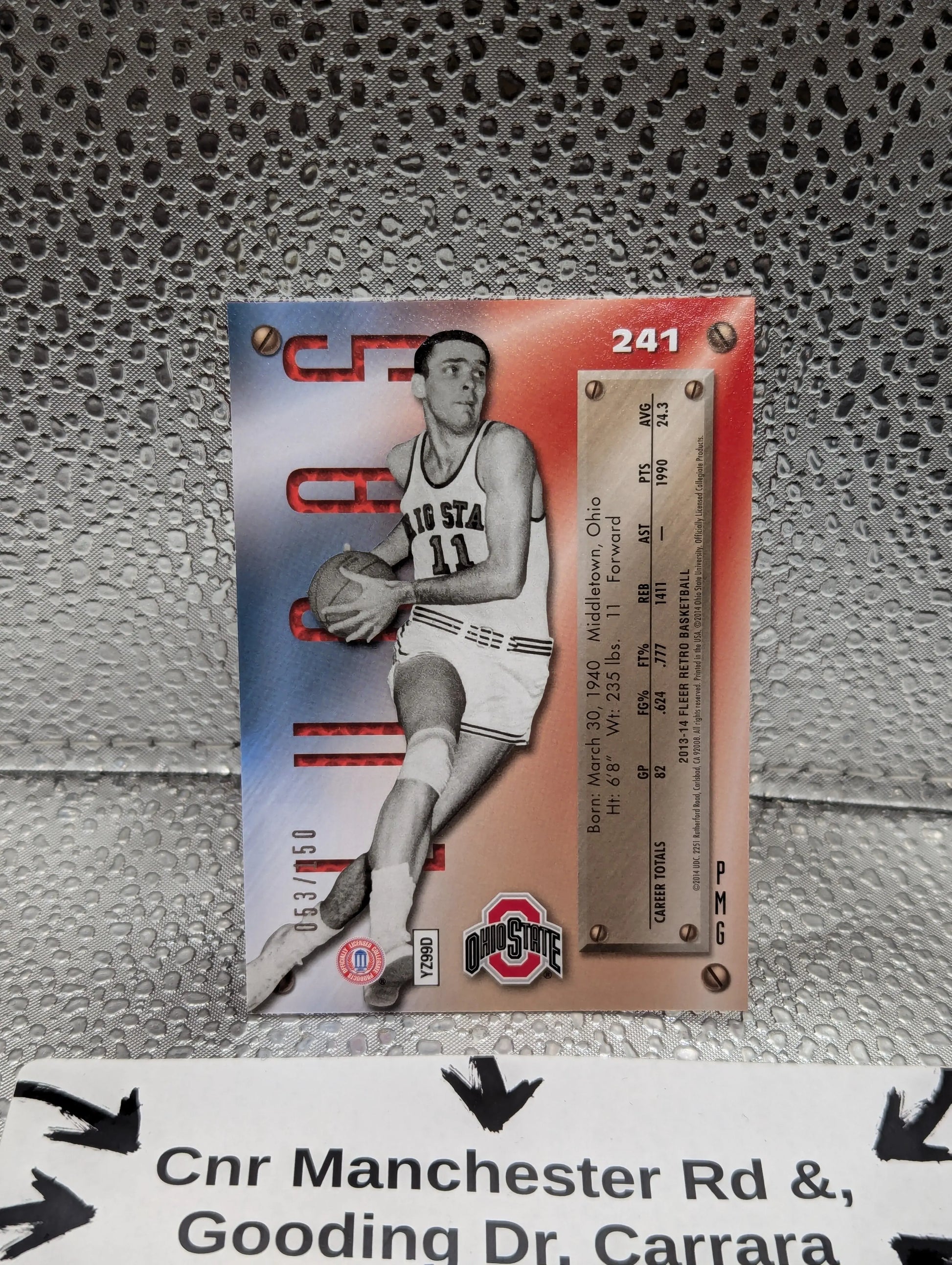 2013-14 Fleer Retro Metal Universe #241 Jerry Lucas Precious Metal Gems /150 FRENLY BRICKS - Open 7 Days