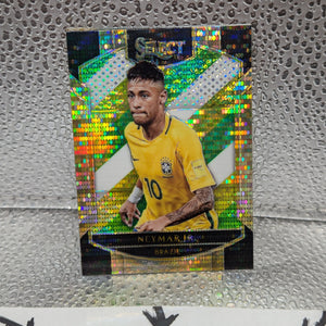 2016-17 Panini Select FIFA #21 Neymar Jr Multi Color Prizm Brazil FRENLY BRICKS - Open 7 Days