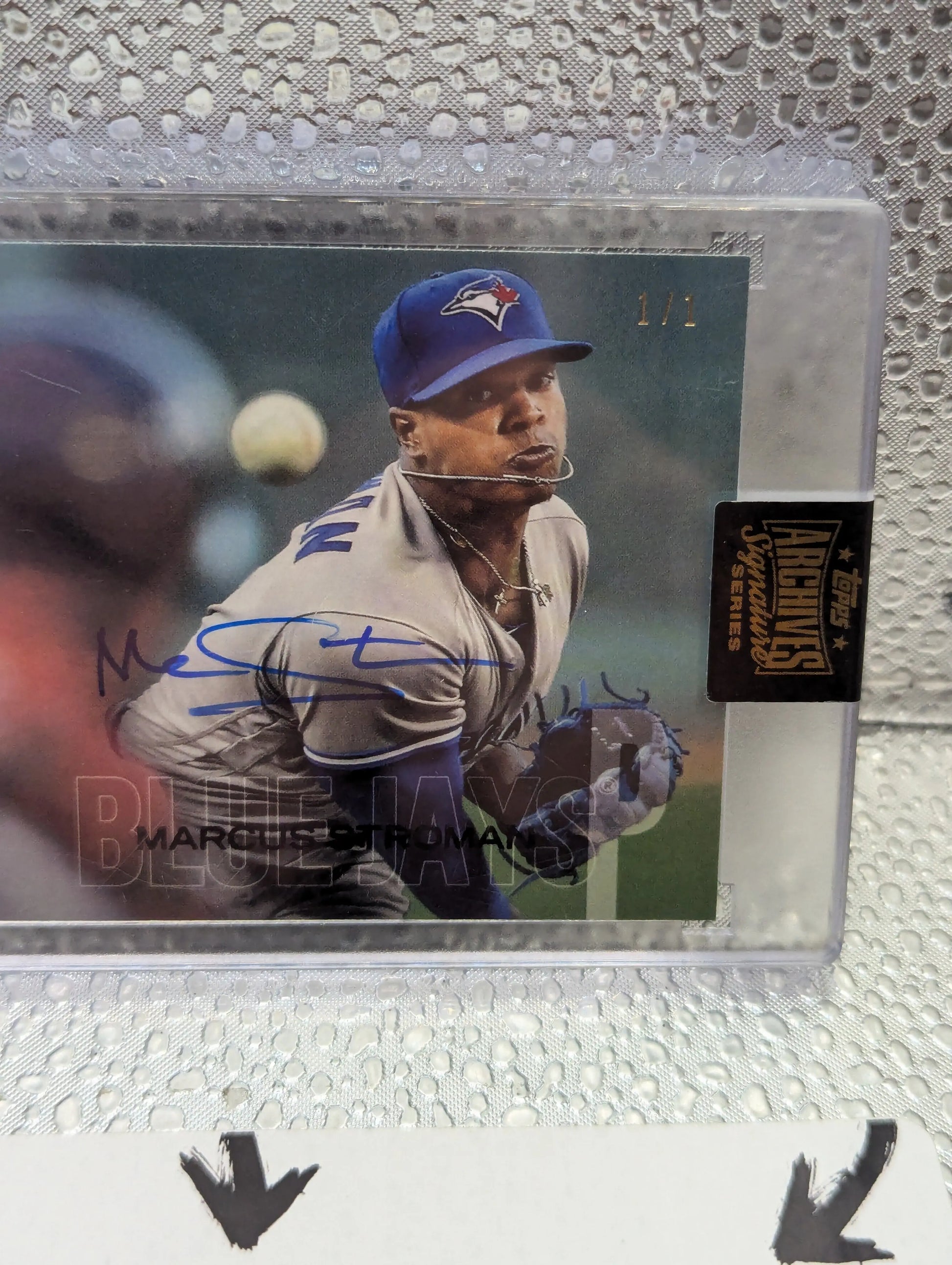 TOPPS Stadium Club Marcus Stroman 1/1 On Card Auto Baseball Card Signature Series FRENLY BRICKS - Open 7 Days