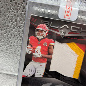 2023 Panini Rashee Rice Rc Rookie /15 On Card Auto Patch Gridiron Card Nfl FRENLY BRICKS - Open 7 Days