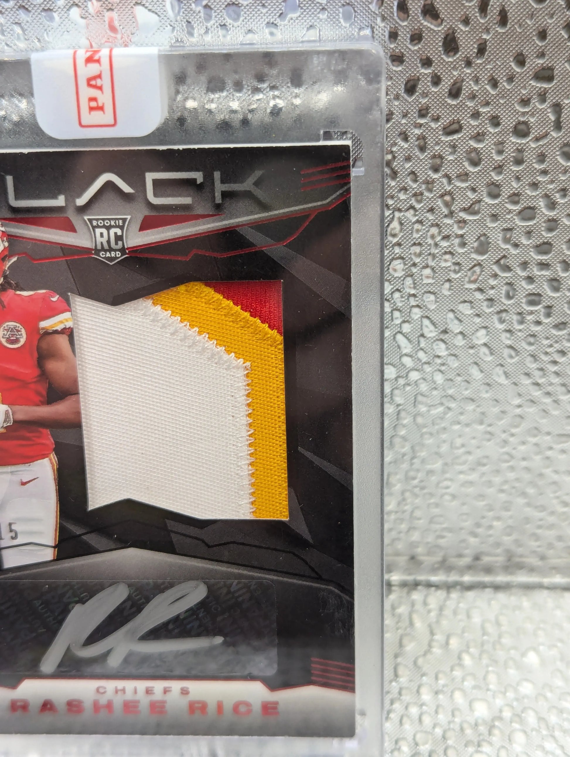 2023 Panini Rashee Rice Rc Rookie /15 On Card Auto Patch Gridiron Card Nfl FRENLY BRICKS - Open 7 Days