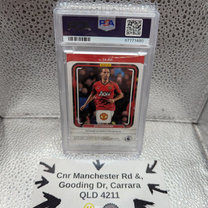 Rio Ferdinand /10 Gold Auto Psa 8 Manchester United Soccer FRENLY BRICKS - Open 7 Days