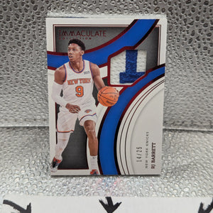 2021-22 Immaculate NBA RJ BARRETT Red Patch #14/25 FRENLY BRICKS - Open 7 Days