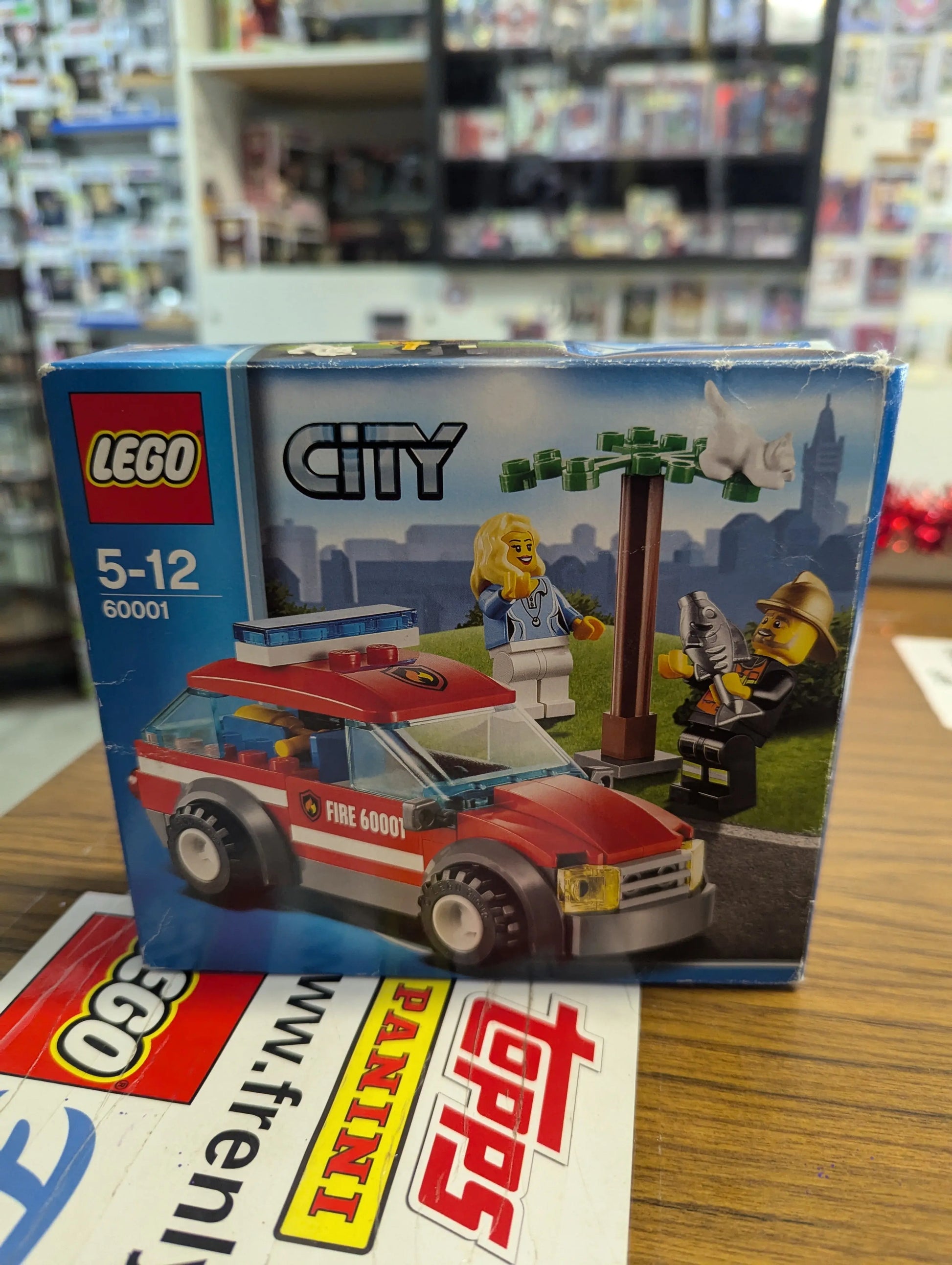 Lego City Fire Chair Car 60001 FRENLY BRICKS - Open 7 Days