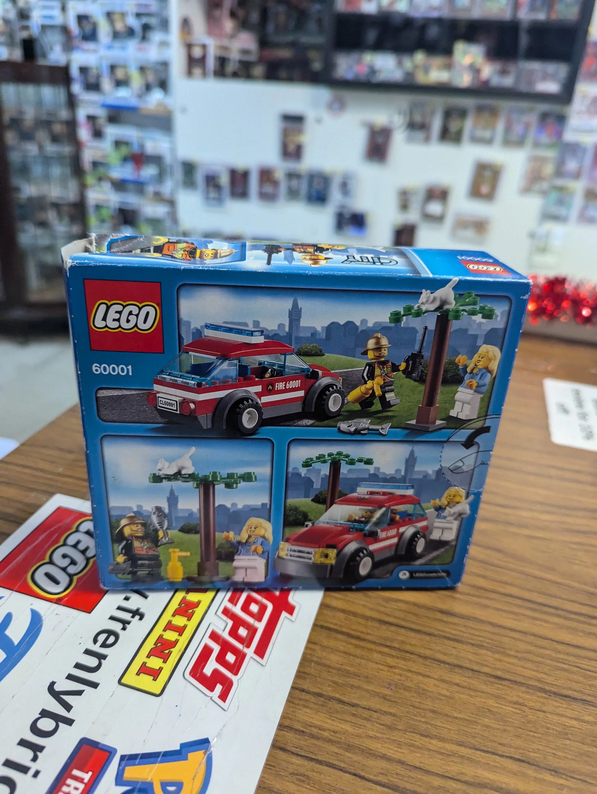 Lego City Fire Chair Car 60001 FRENLY BRICKS - Open 7 Days