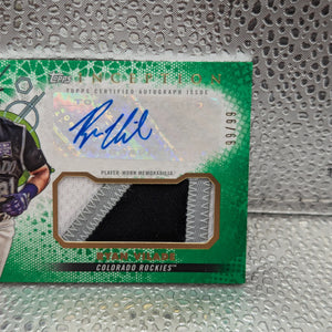 2022 Topps Inception RYAN VILADE Rookie RC Auto Patch Green /99 #IAP-RVI ROCKIES FRENLY BRICKS - Open 7 Days