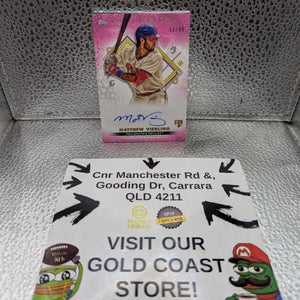 2022 Topps Inception MATTHEW VIERLING Rookies & Stars Magenta Auto /99 RC FRENLY BRICKS - Open 7 Days