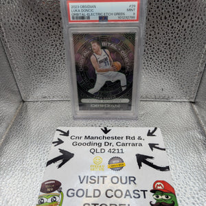2023-24 Panini Obsidian Luka Doncic Orbital /25 PSA 9 FRENLY BRICKS - Open 7 Days