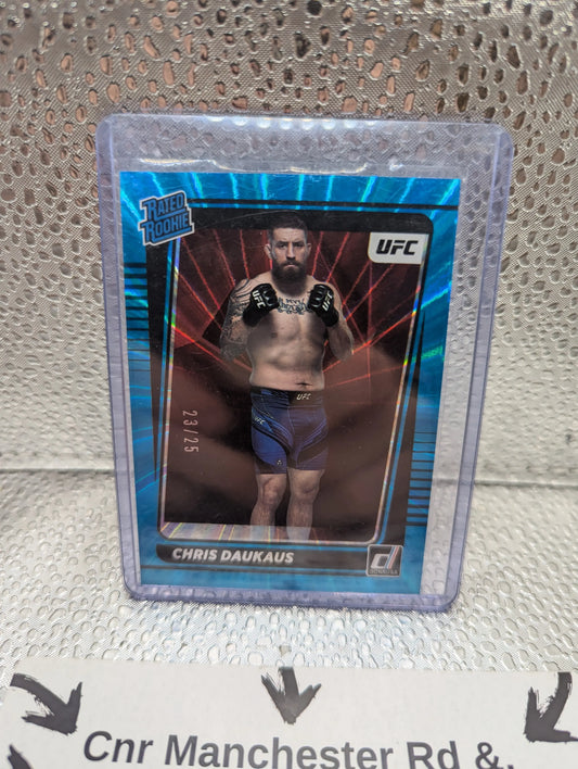 2022 Chris Daukaus Donruss Rated Rookie Blue Lazer /25 FRENLY BRICKS - Open 7 Days