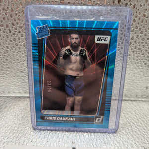 2022 Chris Daukaus Donruss Rated Rookie Blue Lazer /25 FRENLY BRICKS - Open 7 Days