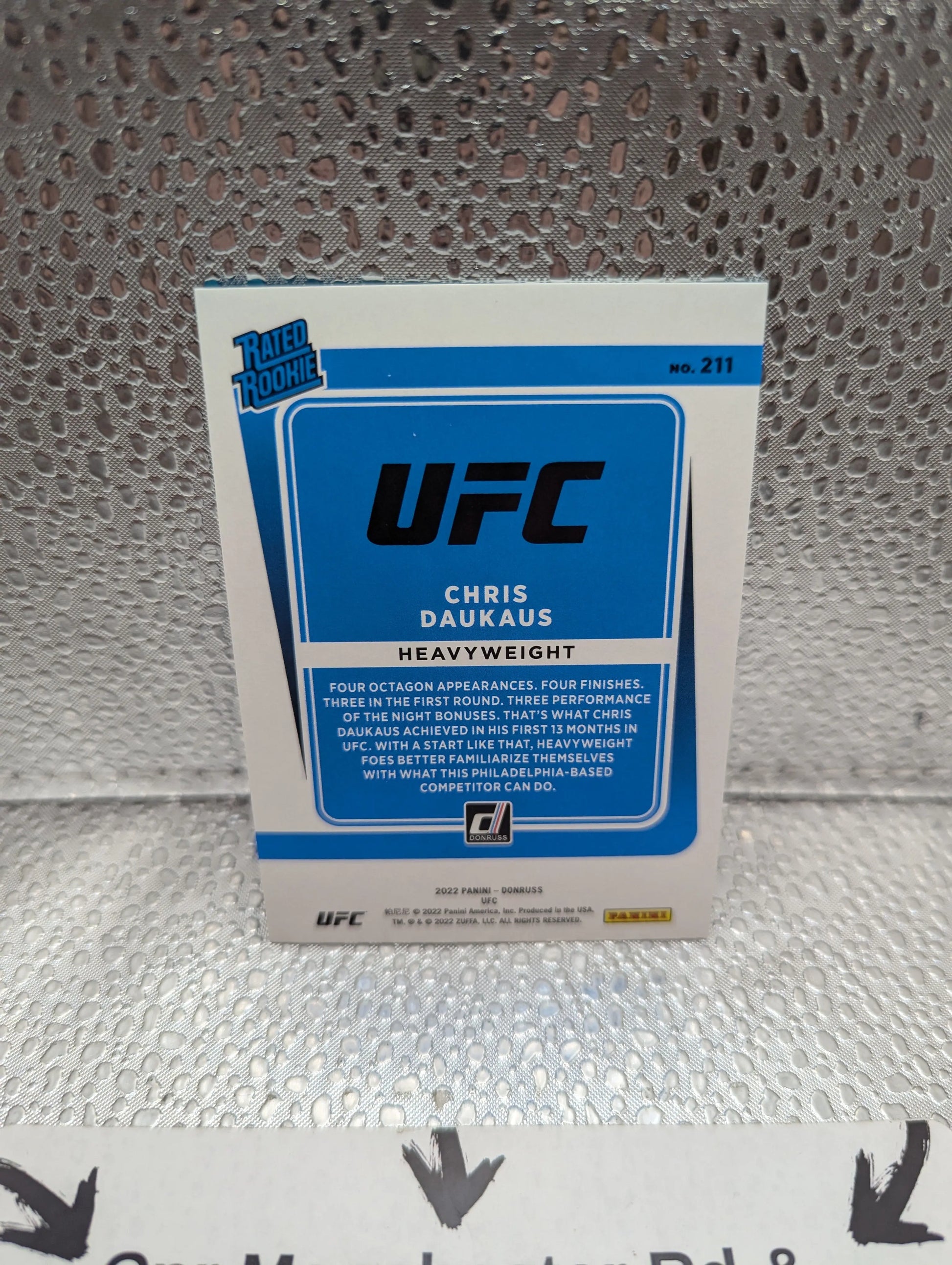 2022 Chris Daukaus Donruss Rated Rookie Blue Lazer /25 FRENLY BRICKS - Open 7 Days