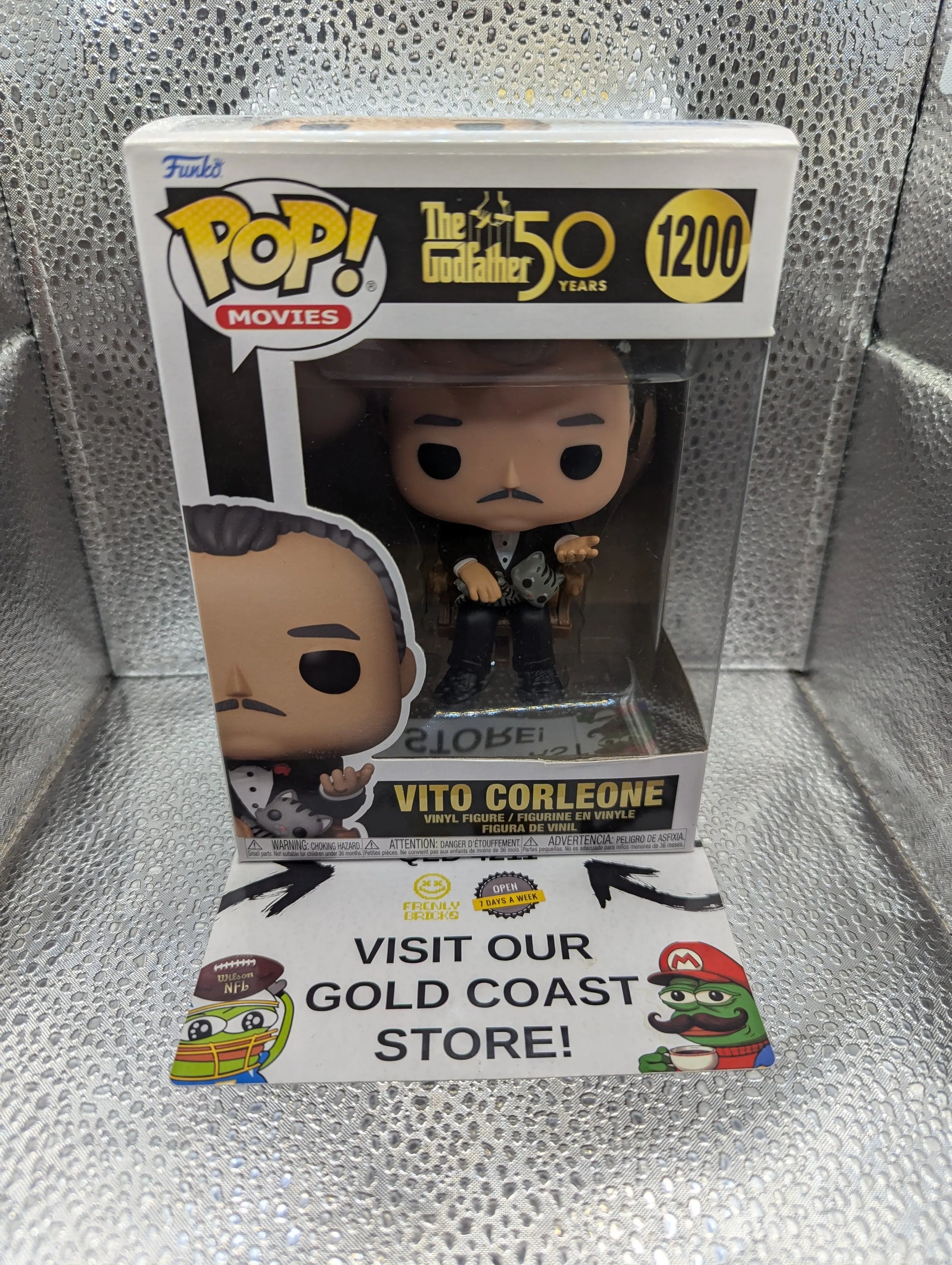 The Godfather 50th Anniversary - Vito Corleone Pop! Vinyl Figure #1200 FRENLY BRICKS - Open 7 Days