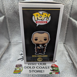 The Godfather 50th Anniversary - Vito Corleone Pop! Vinyl Figure #1200 FRENLY BRICKS - Open 7 Days