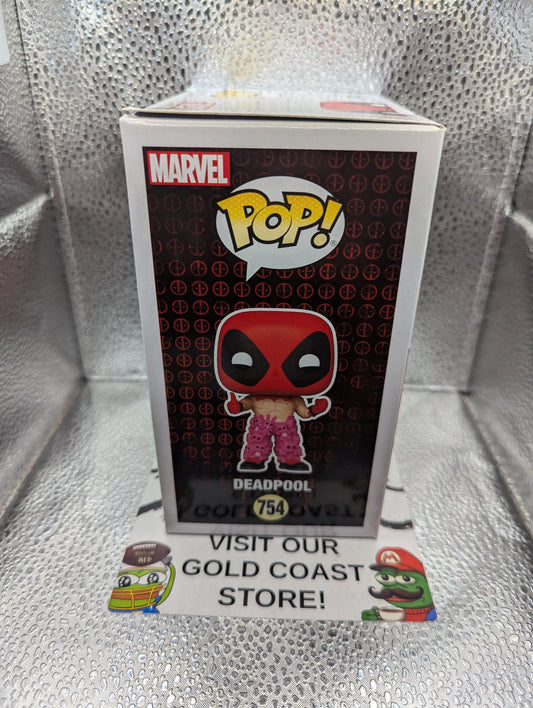 Funko Pop Vinyl Deadpool #754 2021 Spring Convention Limited Edition Exclusive FRENLY BRICKS - Open 7 Days