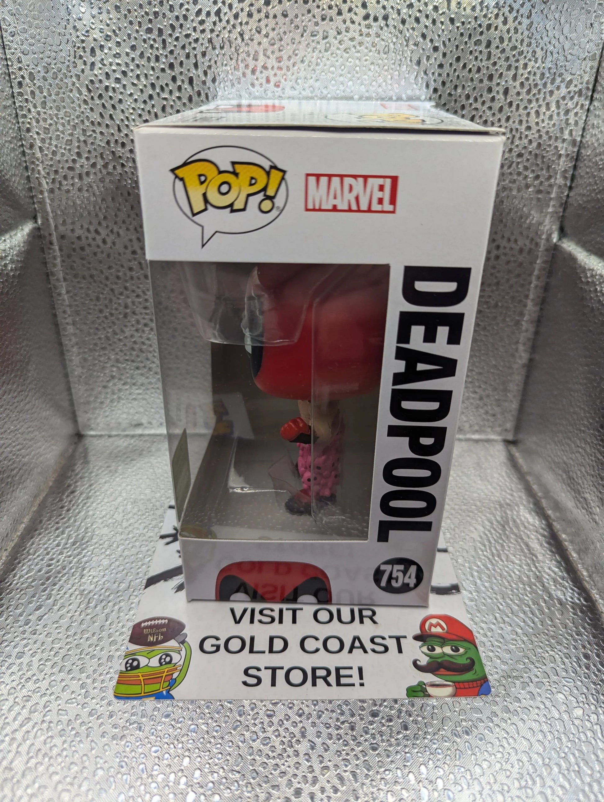 Funko Pop Vinyl Deadpool #754 2021 Spring Convention Limited Edition Exclusive FRENLY BRICKS - Open 7 Days