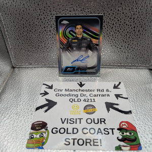 2024 Topps Chrome Formula 1 F1 Juan Manuel Correa Auto #CAC-CORR GZ FRENLY BRICKS - Open 7 Days