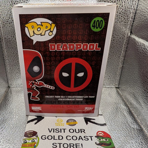 DEADPOOL Christmas Cane Funko Pop! Vinyl #400 FRENLY BRICKS - Open 7 Days